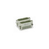 Insert HD, Raccordement à Sertir, femelle, 25 pin, 10A, Polycarbonate, 16A|32A 